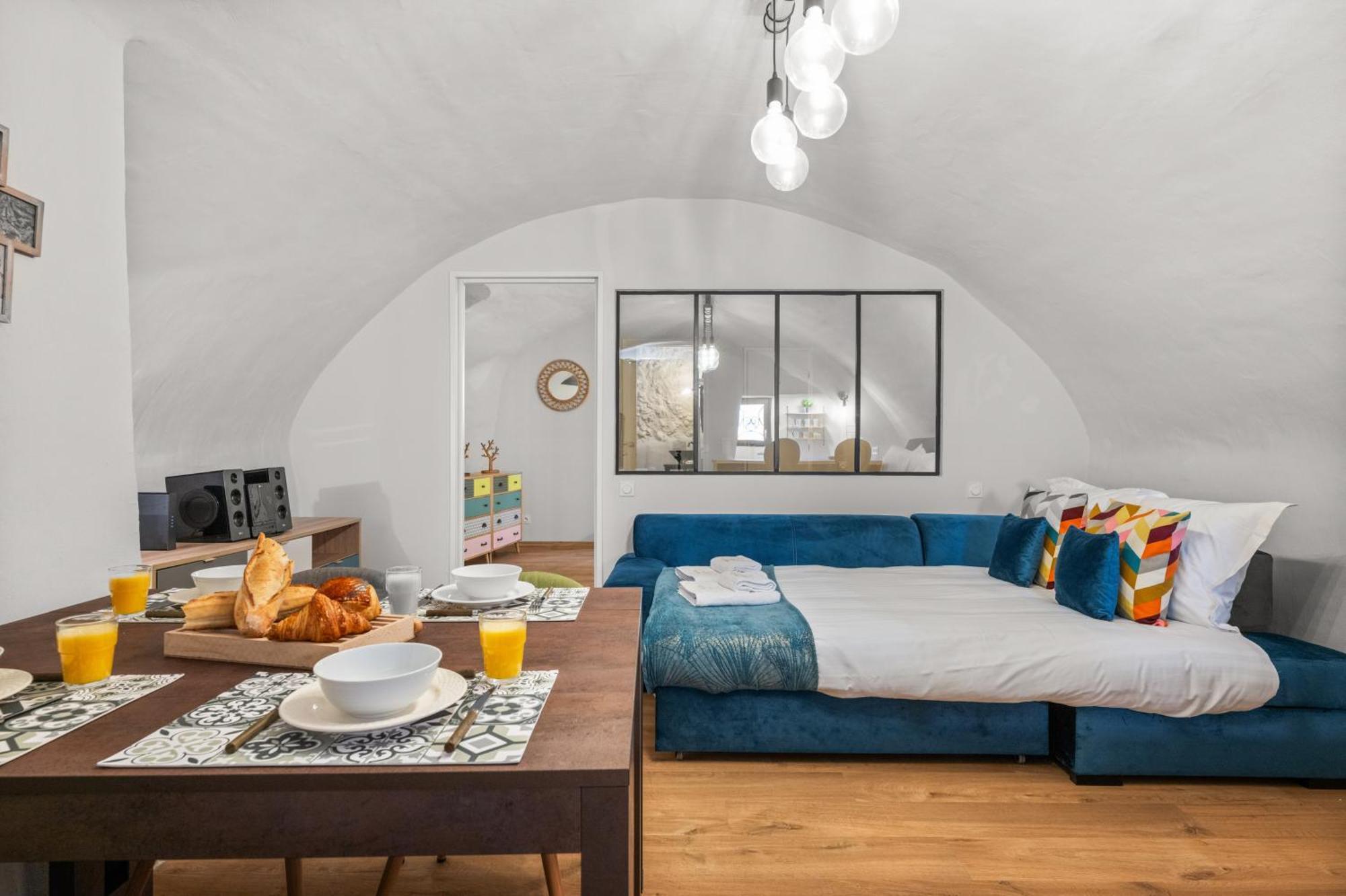 Le Coq Grimaldi - Wifi - Air Conditioning - Quiet โรกบรูน-กัป-มาร์แต็ง ภายนอก รูปภาพ